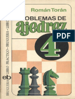 122.- Ajedrez -  Problemas de Ajedrez, vol 4 - Torán