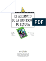 EL ASESINATO DE LA PROFESORA DE LENGUA - PDF Descargar Libre