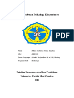 Alat Percobaan Psikologi Eksperimen