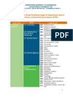 Areas DiSciplinas- OCDE