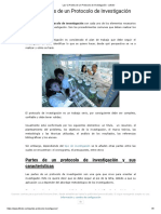 Las 12 Partes de Un Protocolo de Investigación - Lifeder PDF