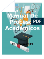 Manual de Procesos Academicos 2019
