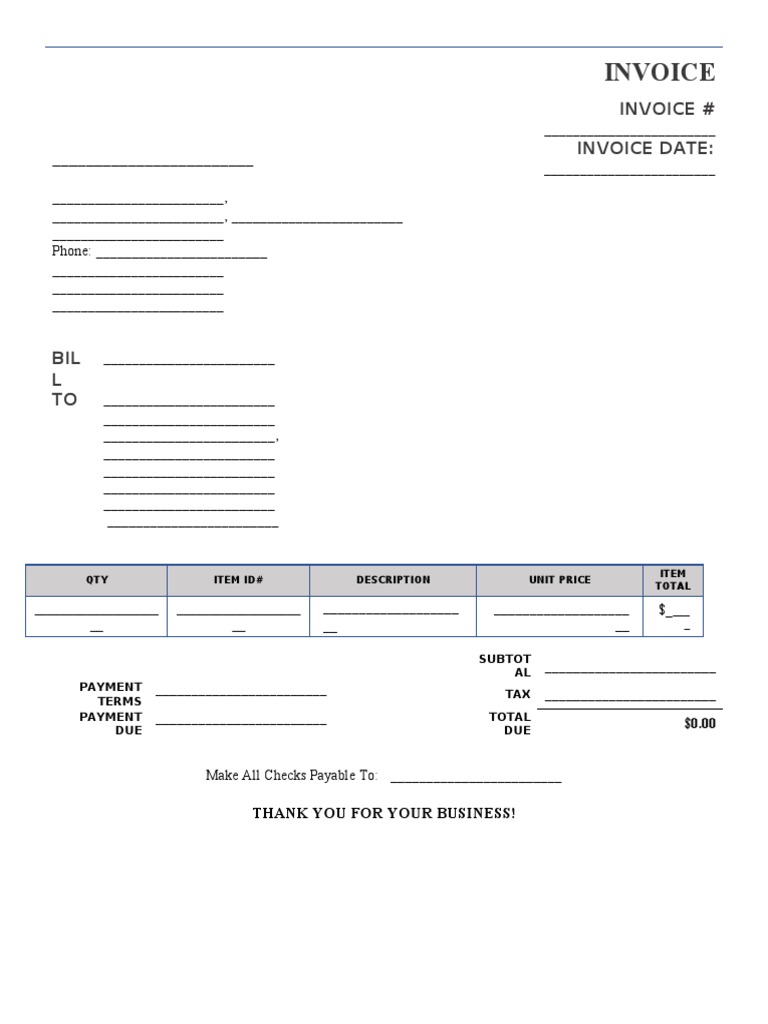 Invoice # Invoice Date | PDF | Payments | Taxes