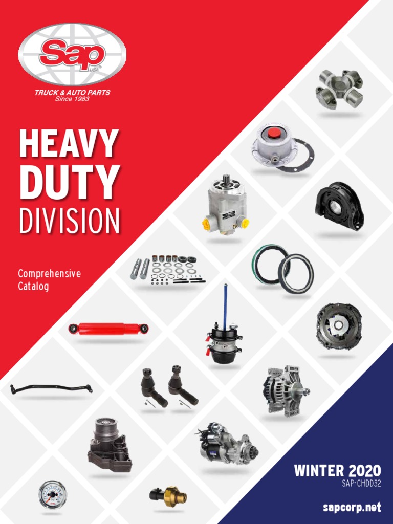 SAP Catalog HeavyDutyDivision L | PDF | Clutch | Brake