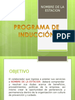 INDUCCIÓN - REINDUCCIÓN Diapositiva