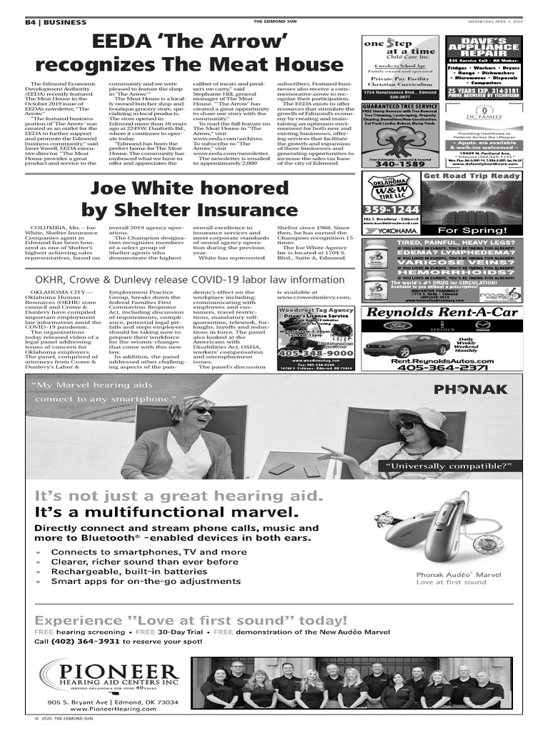 Edmond Sun 4120 PDF Employment Labor