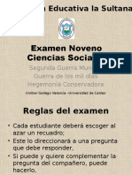 Examen Noveno