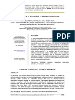 La Educación Inclusiva Desde La Perspectiva de La Atención A La Diversidad PDF