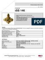 Eurobrass 146: Pressure Reducing Valve