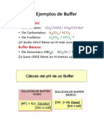 Cálculo de PH de Un Buffer