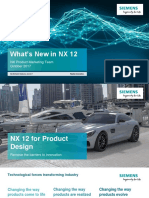 What's New in NX 12: NX Product Marketing Team October 2017