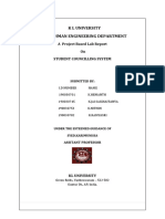 K L University Freshman Engineering Department: A Project Based Lab Report On Student Councilling System