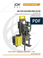 80-350-650-000-000-30-00 CLE3500, MK3500-04, VP3500-320A Tech Manual REV MAY2015 PDF