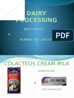 Dairy Processing (Audio)