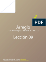 Arreglo Lección 09: Contemporáneo Nivel 1