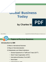 Global Business Today: by Charles W.L. Hill