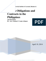 Aldeguer, Christine - Law on Obligations and Contracts in the Philippines - An overview.pdf