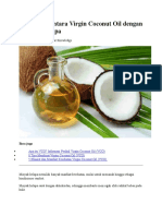 Perbedaan Antara Virgin Coconut Oil Dengan Minyak Kelapa