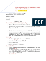 Cuestionario Evaluativo Como Examen Parcial 2 de Fundamentos de Análisis Químico (Quim1618-Sección 01) Valor: 11.25 Puntos