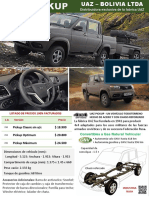 UAZ Pickup - Un vehículo todoterreno hecho de acero