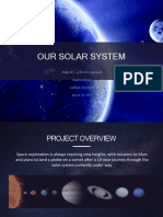 Our Solar System: EDU 697 - A Project Approach Sandra Allison Ashford University March 28, 2020
