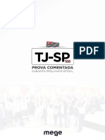 Análise do gabarito preliminar do TJ-SP 188