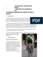 Detección de talentos ciclismo