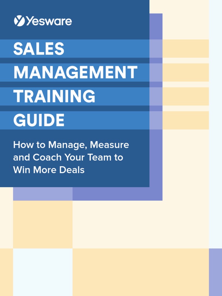 Sales Management Training Guide | PDF | Sales | Performance Indicator