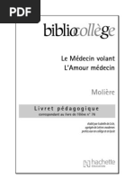 Guide Enseignant Moliere Medecin Volant Amour Medecin Pdf Comedie Theatre