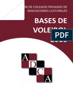 Bases de Voleibol 2016