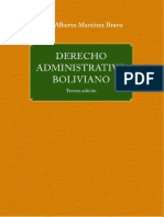 Libro Derecho Administrativo Boliviano 3ra Edicion 2018