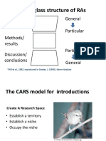 The Hour Glass Structure of Ras: General Particular