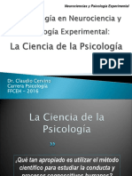 4- La Ciencia de la Psicología