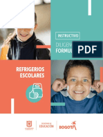 Instructivo Refrigerios Escolares PDF