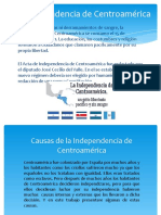 Causas de La Independencia de Centroamérica