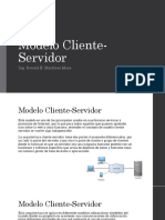 Modelo Cliente-Servidor