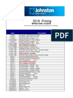 2018 RETAIL Price UPDATED 1 19 18