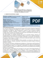 Syllabus de Curso Filosofía Política