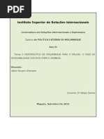 Hidropolítica de Moçambique - Malawi_dissertação[ANÁLISE DE POLÍTICA EXTERNA]