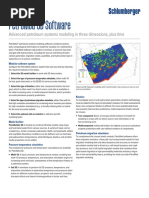 Petromod 3D Software: Advanced Petroleum Systems Modeling in Three Dimensions, Plus Time