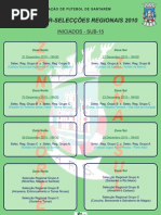 Cartaz Torneio Inter-selec Regionais s15 2010 (iniciados)
