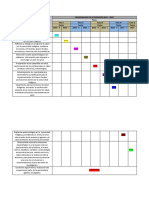 Cronograma de actividades salud comunidad indígena 2013-2017