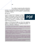 COOTAD Ecuador organización descentralizada