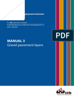 Manual 3: Gravel Pavement Layers