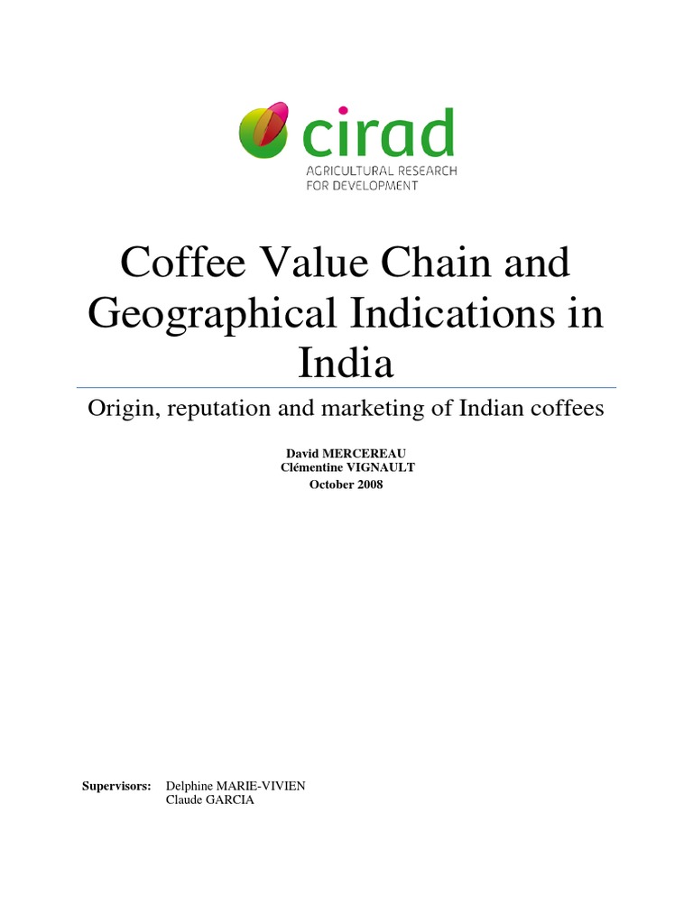 Indian Coffee Value Chain Insights | PDF | Coffee | Starbucks