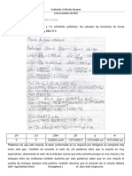 Segunda Evaluación Fisicoquímica 1