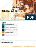 510 Series Campus Access Point 802.11ax (Wi-Fi 6) : Customer Presentation