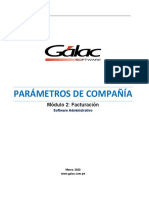 2.facturación Parámetros SawPeru