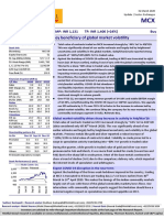 Key Beneficiary of Global Market Volatility: CMP: INR 1,131