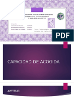 Capacidad de Acogida